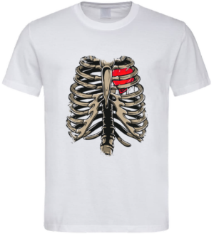Majica sa tiskom skeleton