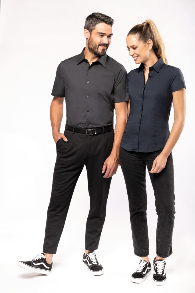 kariban muška i ženska košulja sa elastanom