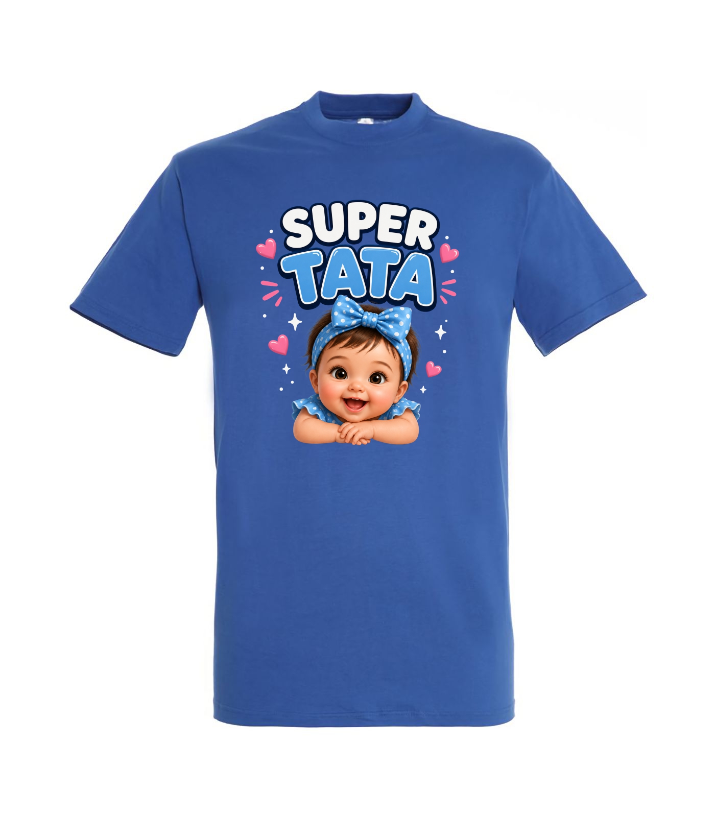 Super tata plava SUPER TATA MAJICA - Slika 1